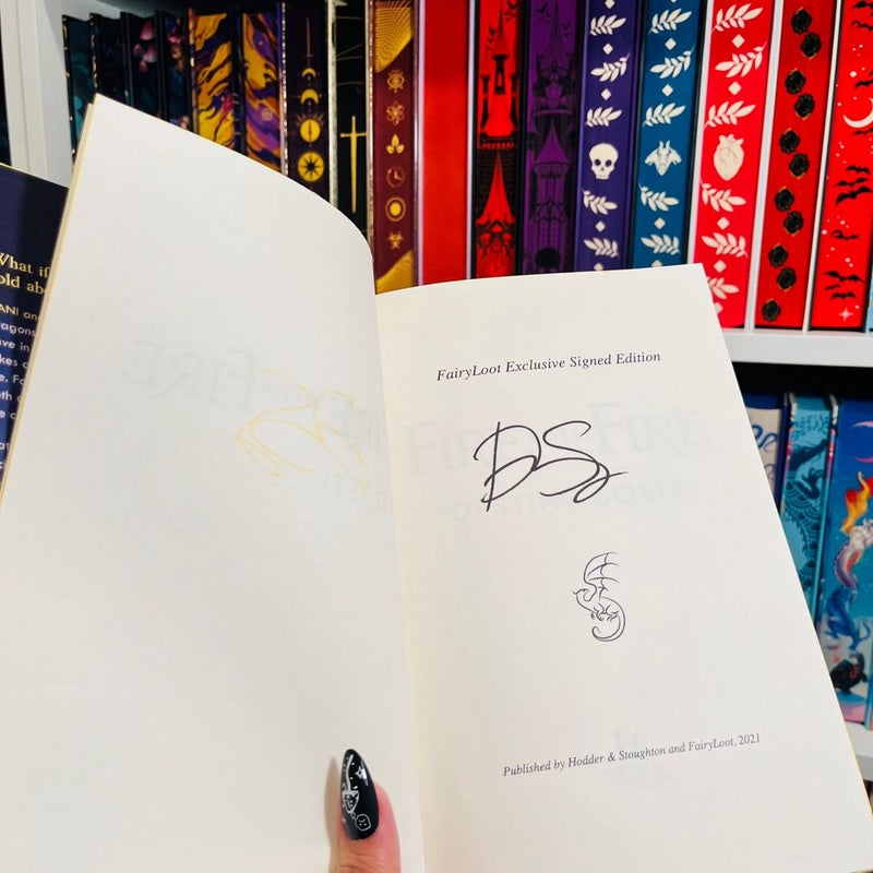 Fire with Fire FAIRYLOOT SIGNED SPECIAL EDITION