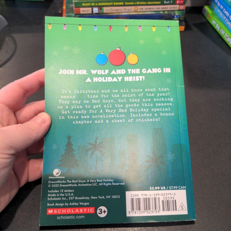 Dreamworks the Bad Guys: a Very Bad Holiday Novelization