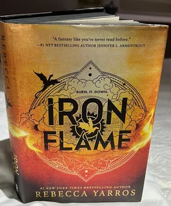 Iron Flame (Sprayed edges!!)