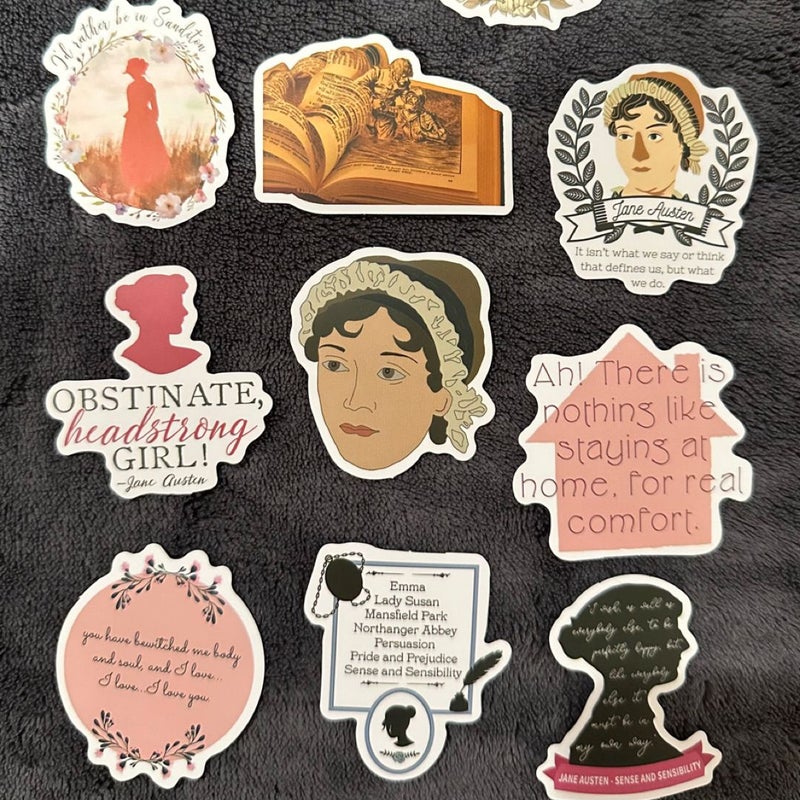 Stickers Jane Austen 