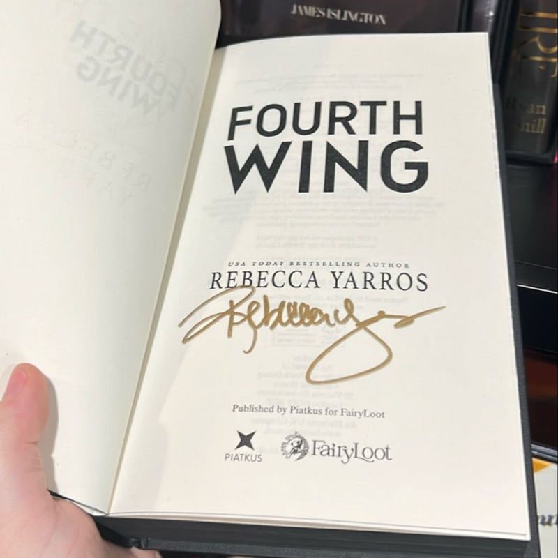 RESERVED!! Fairyloot - Fourth Wing (see description)