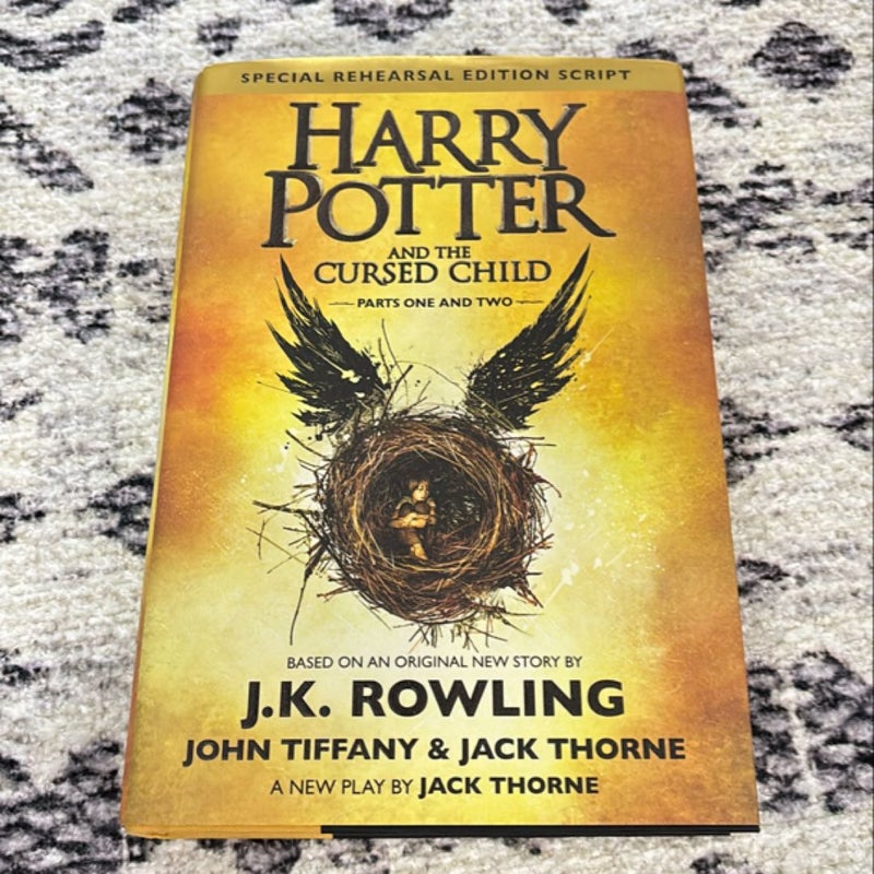 Harry Potter and the Cursed Child Parts One and Two (Special Rehearsal Edition Script)