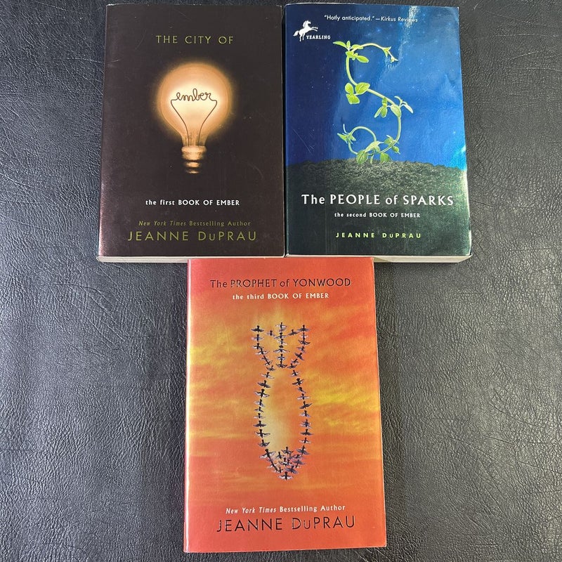 The City of Ember Books 1-3 paperback bundle