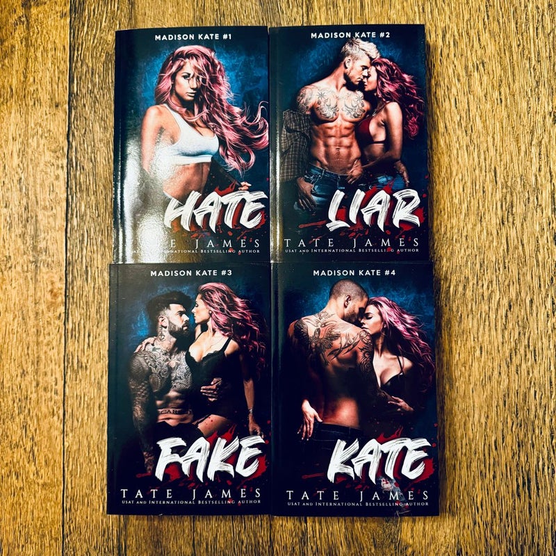 OOP Madison Kate Series (Hate•Liar•Fake•Kate)