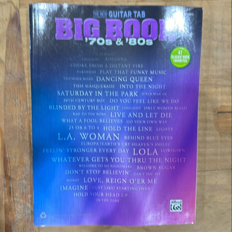 The New Guitar Big Book of Hits -- '70s And '80s