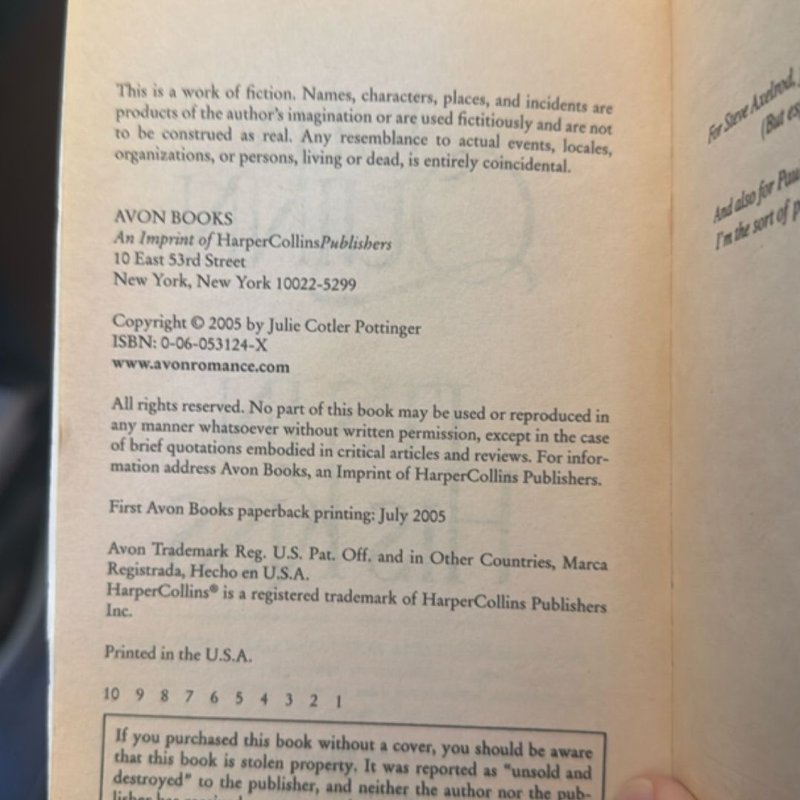 It's in His Kiss - Stepback, 1st Ed