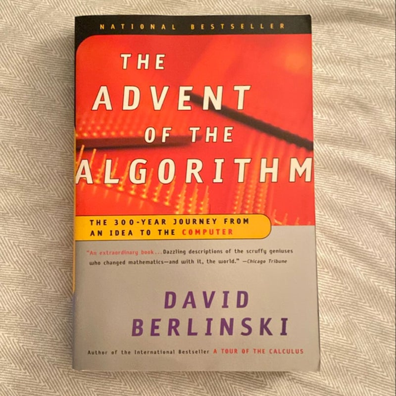 The Advent of the Algorithm