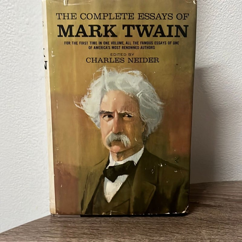 The Complete Essays Of Mark Twain