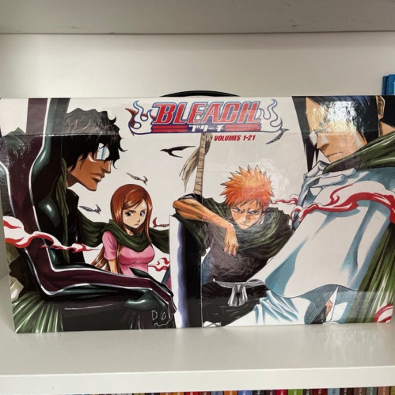 Bleach Manga Box Set 1 Volumes 1-21