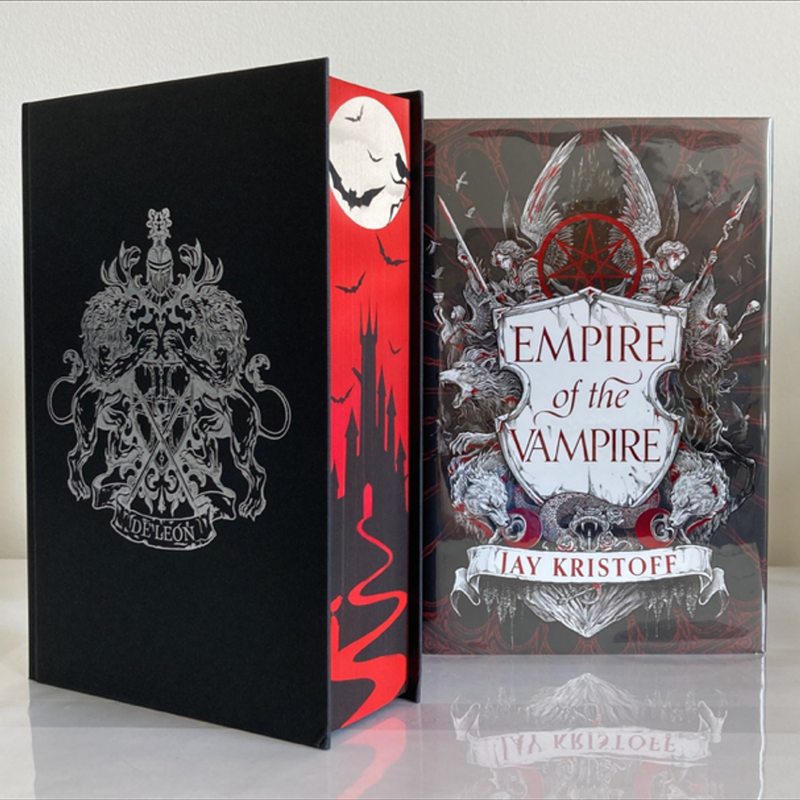 Empire of outlets the Vampire by Jay Kristoff InkyFox Edition. EotV Inky Fox