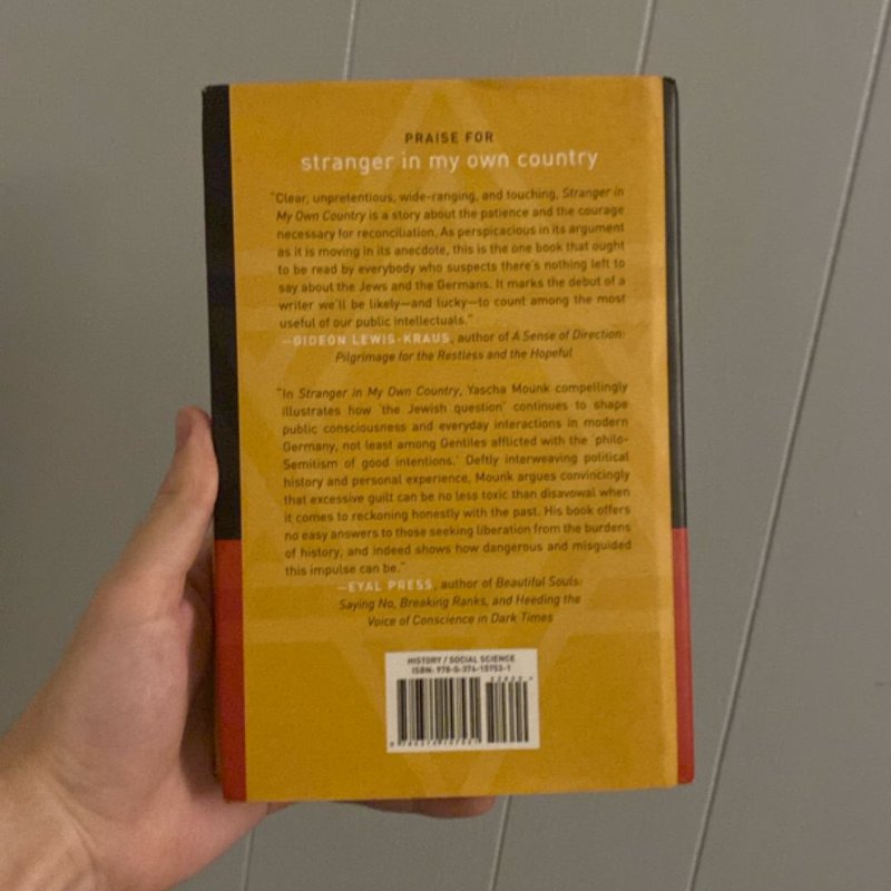 Stranger in My Own Country by Yascha Mounk, Hardcover | Pangobooks