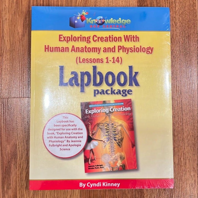 Exploring Creation with Human Anatomy and Physiology Lapbook Package (Lessons 1-14)