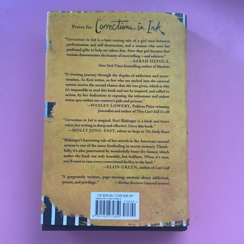 Corrections in Ink