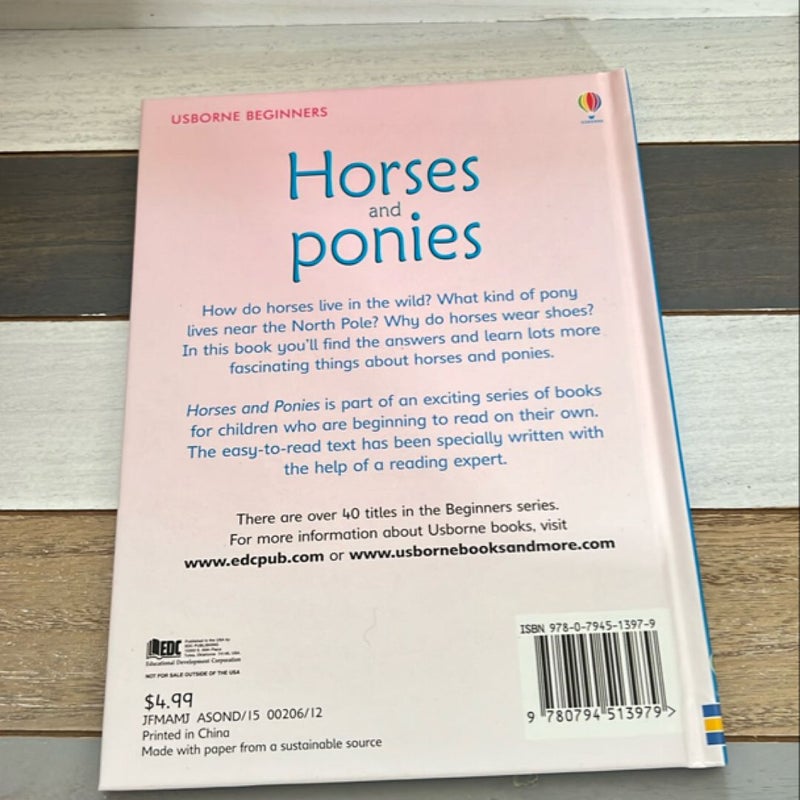 Horses and Ponies