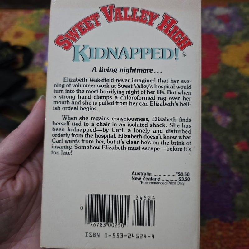 Sweet Valley High #13: Kidnapped!