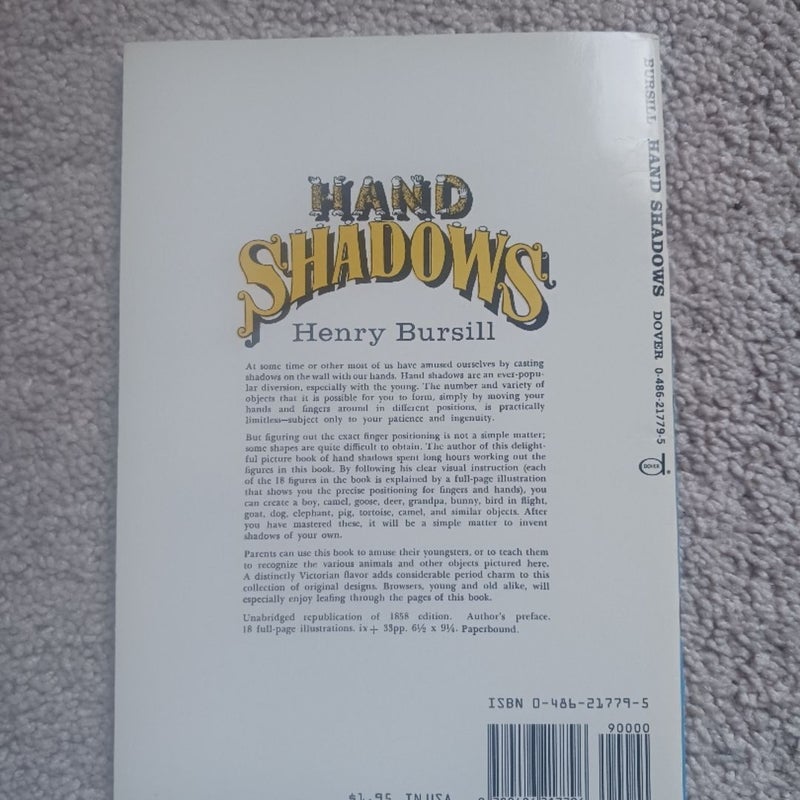 Hand Shadows to Be Thrown upon a Wall