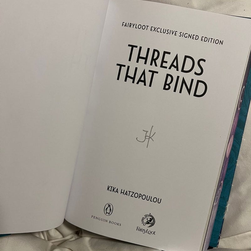 Threads That Bind Fairyloot Special Edition