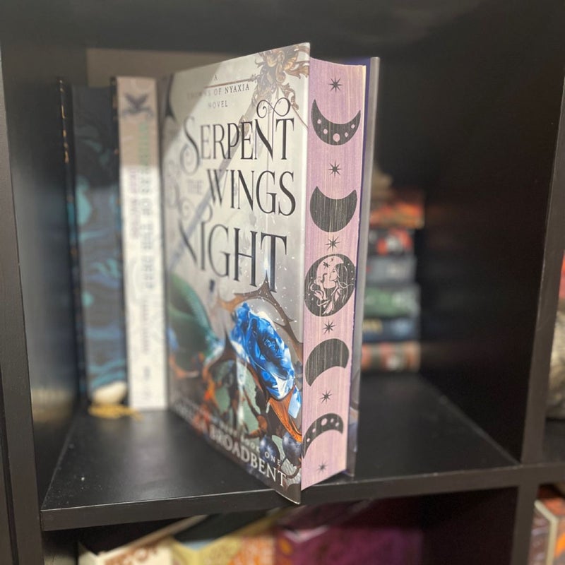The Serpent and the Wings of Night- sprayed edges OOP indie edition