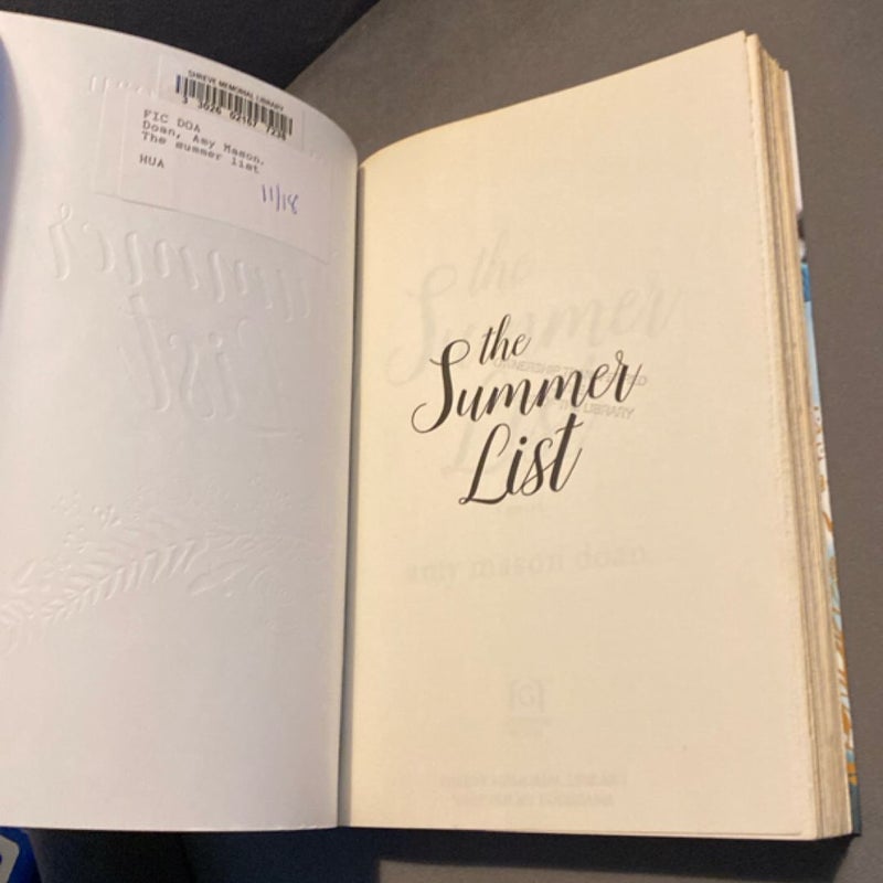 The Summer List