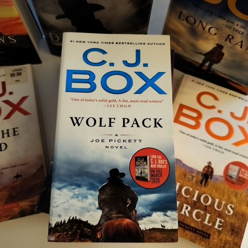 C.J. Box Joe Pickett Book Lot of 10 Open Season