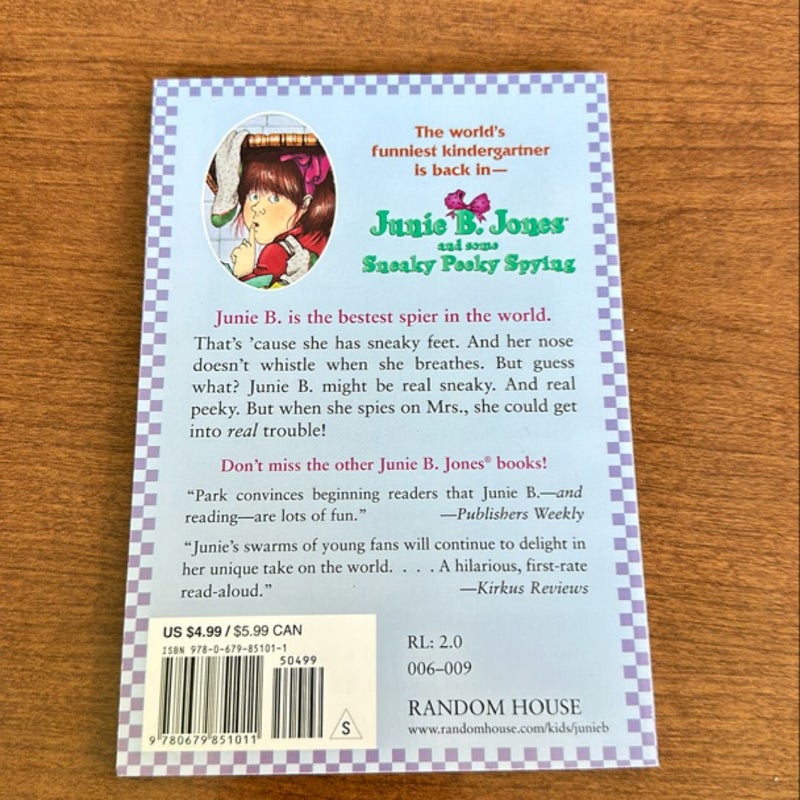 Junie B. Jones #4: Junie B. Jones and Some Sneaky Peeky Spying