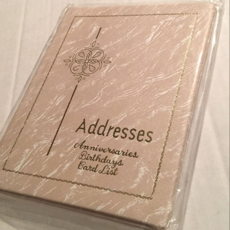 Address book