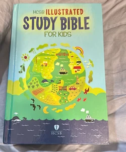 HCSB Illustrated Study Bible for Kids, Printed Hardcover