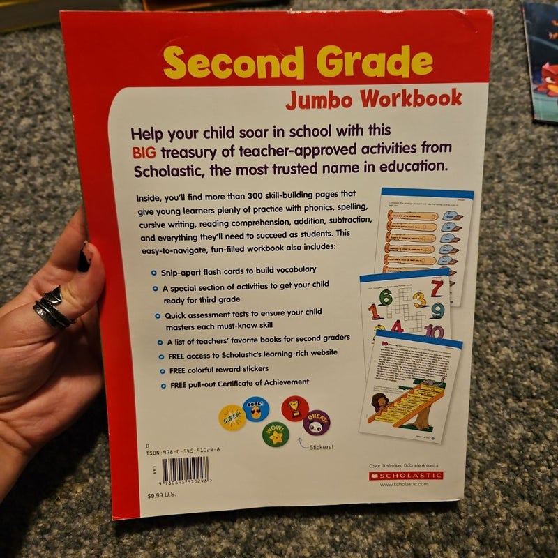 Second Grade Jumbo Workbook