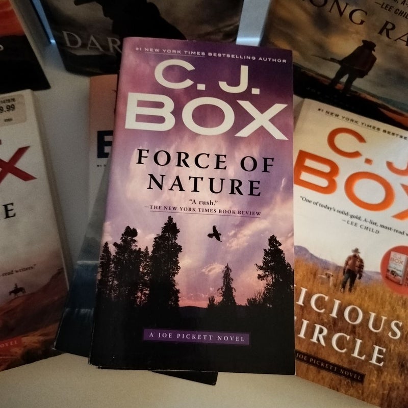 C.J. Box Joe Pickett Book Lot of 10 Open Season