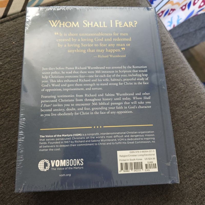 Whom Shall I Fear?