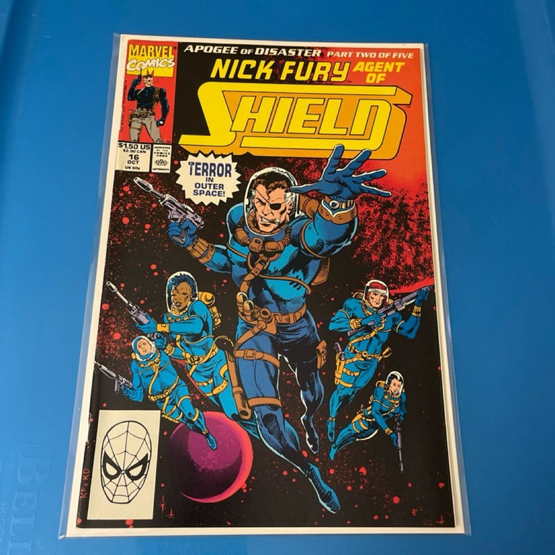 Nick Fury Agent Of Shield #15-#19 (1990 Marvel) 5 parts 