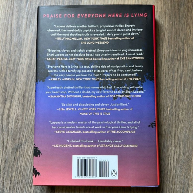 Everyone Here Is Lying - Signed First Edition