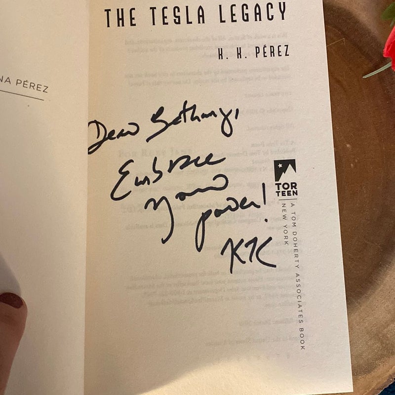The Tesla Legacy SIGNED 