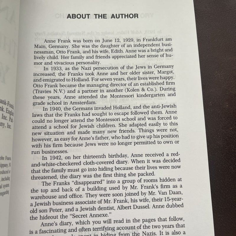 The Diary of a Anne Frank