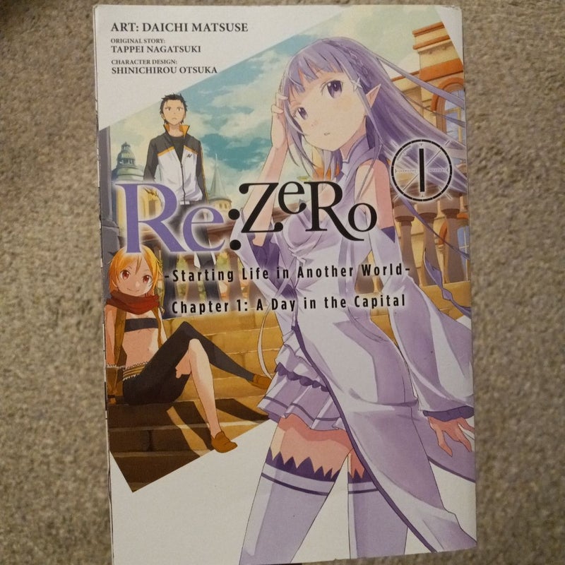 Re:ZERO -Starting Life in Another World-, Chapter 1: a Day in the Capital, Vol. 1 (manga)