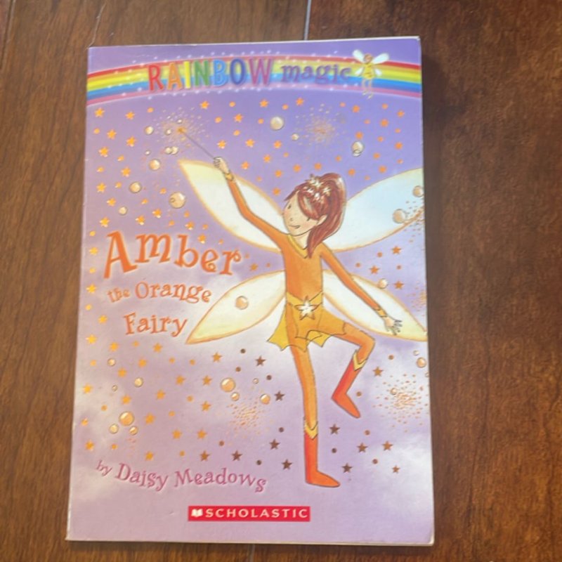 Rainbow Magic: Amber the Orange Fairy by Daisy Meadows; Georgie Ripper ...
