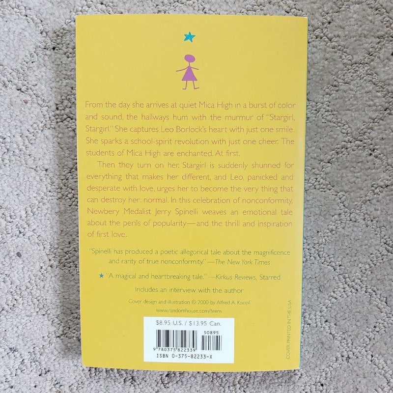 Stargirl (1st Knopf Paperback Edition, 2002)