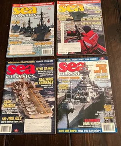 Sea Classics Magazines Set of 4