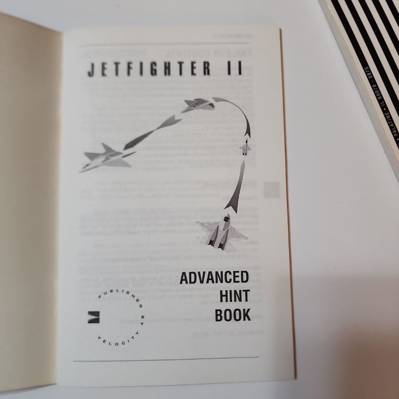 Jetfighter ll manual set 