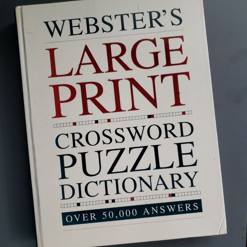 Crossword Puzzle Dictionary 