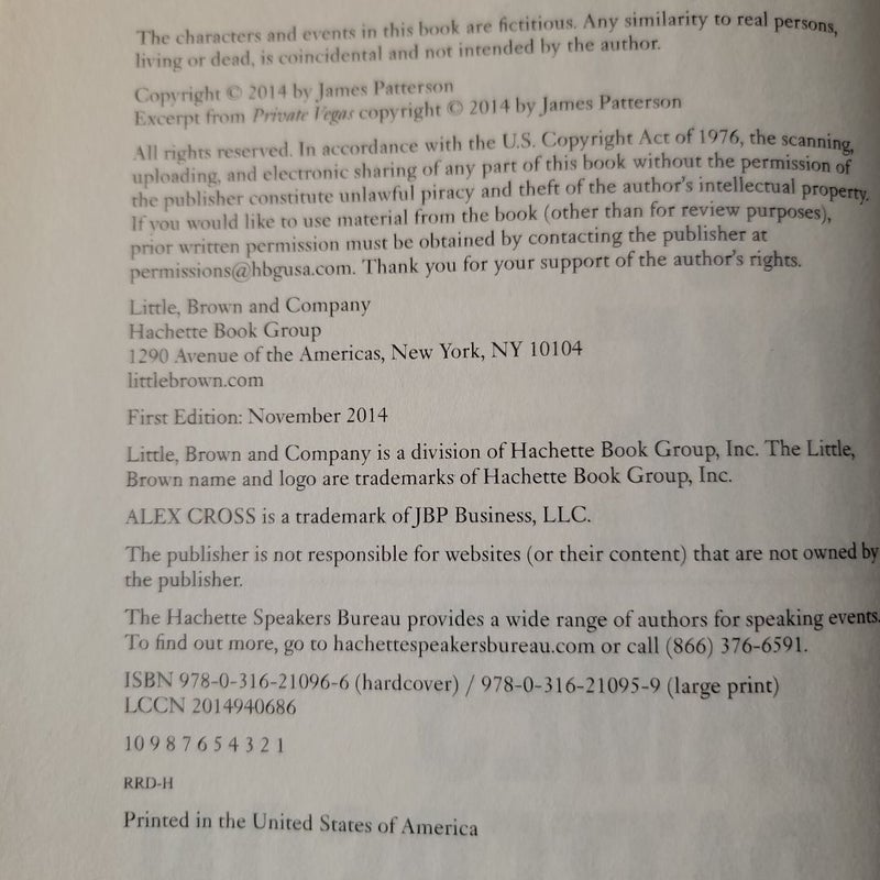 Hope to Die (2014 First Edition)