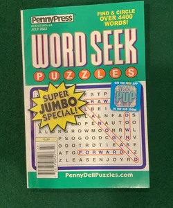 PennyPress Word Seek Puzzles