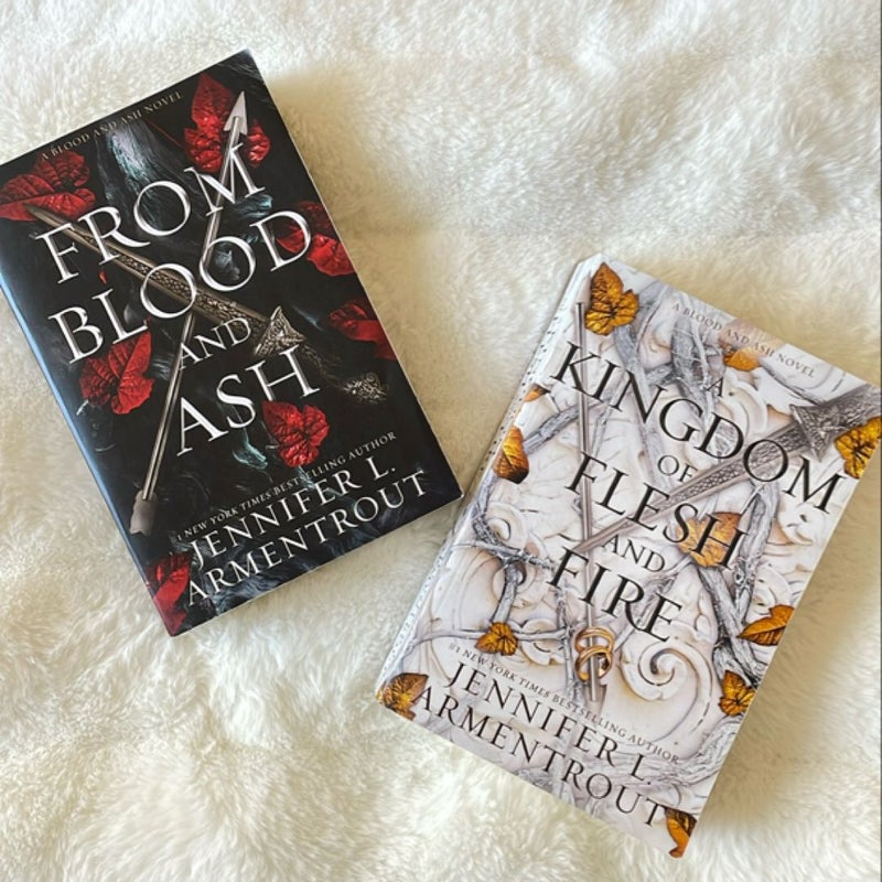 A Kingdom of Flesh and Fire & From Blood and Ash - Book 1 & 2 