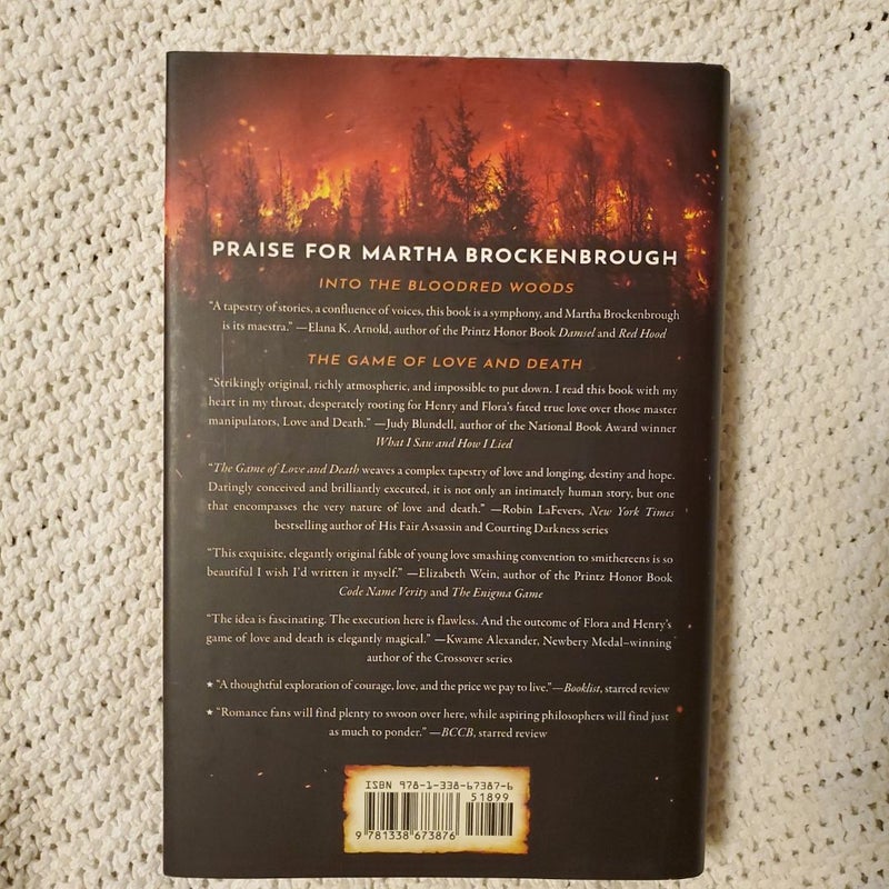 Into the Bloodred Woods-Signed Copy