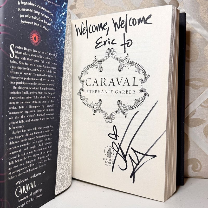 Caraval | Signed Copy | Personalized for Eric