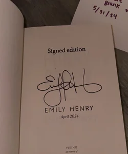 Funny Story Signed Edition 