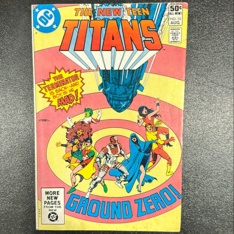 The New Teen Titans # 10 Aug 1981 DC Comics 