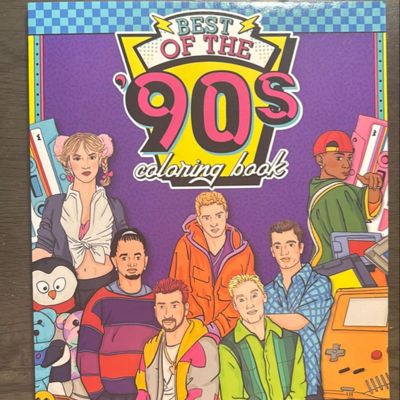 Best of the '90s Coloring Book