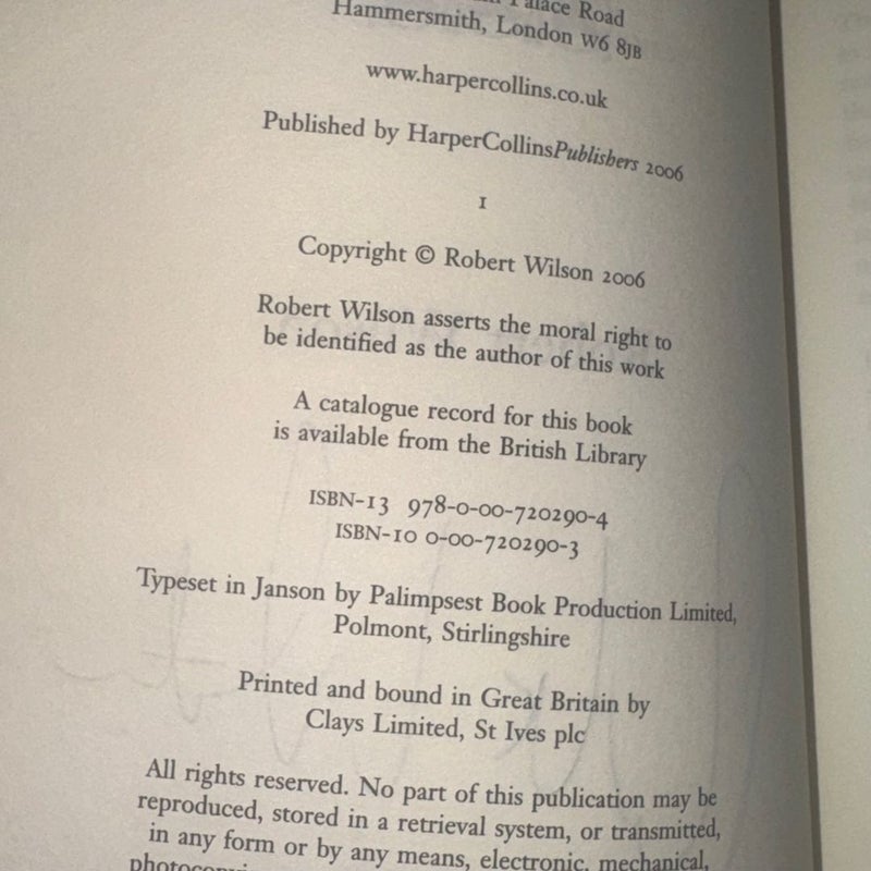 THE HIDDEN ASSASSINS SIGNED