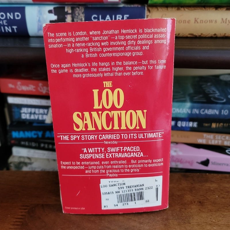 VINTAGE 1991 The Loo Sanction, Jonathan Hemlock Book 2